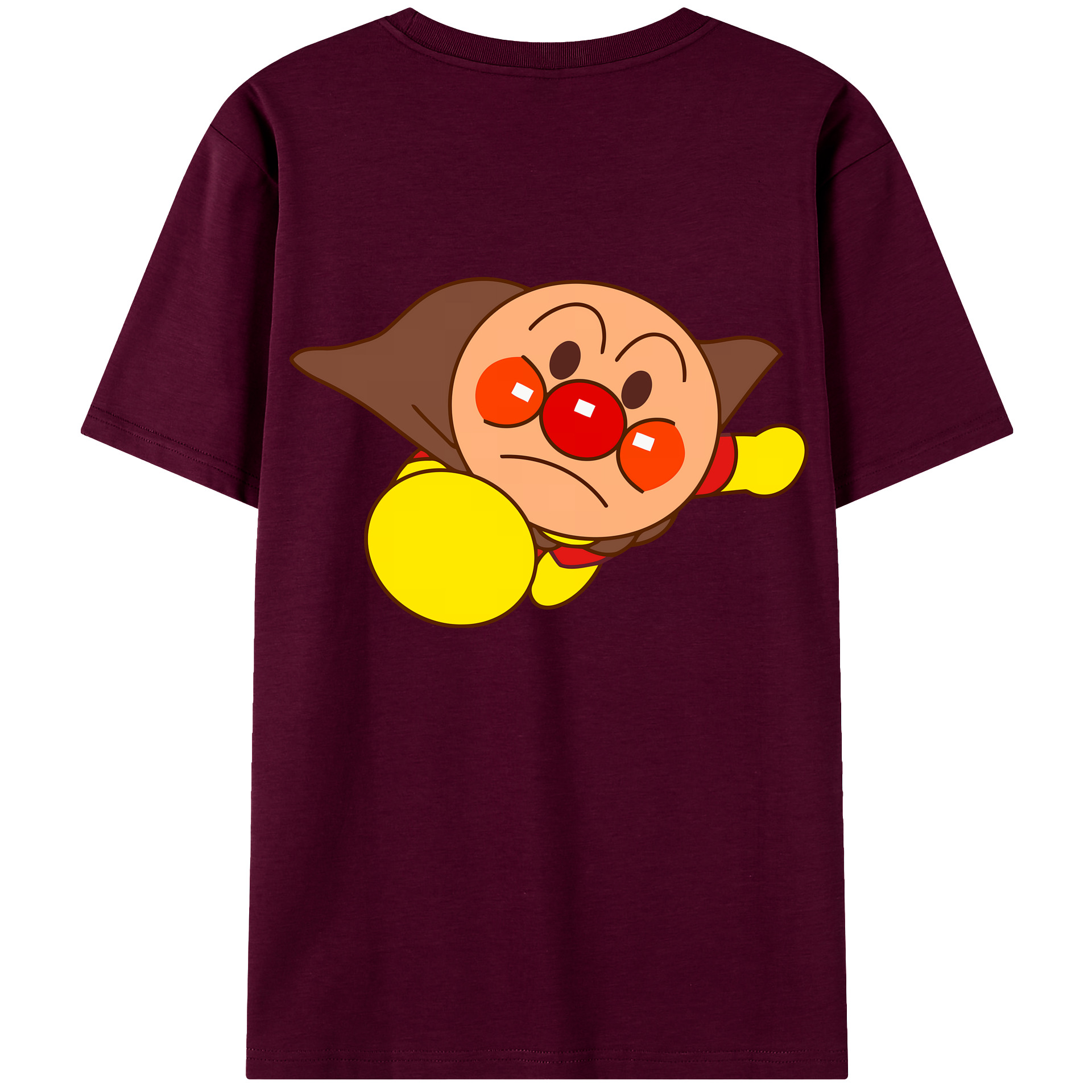 （画像用） アンパンマン Anpanman レディース半袖Tシャツ(バックプリント)